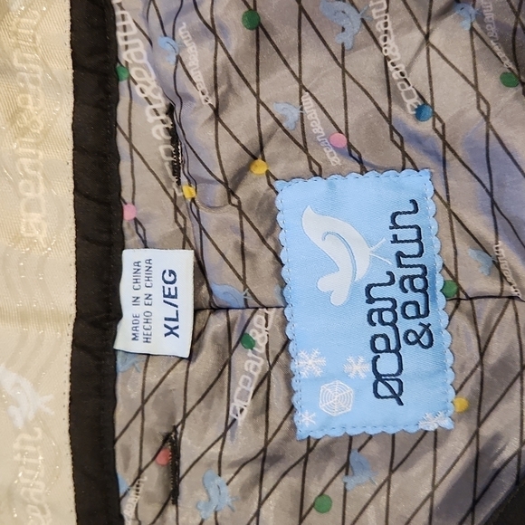 Ocean & Earth Black Ski Snowboard Snow Pants - Picture 7 of 9